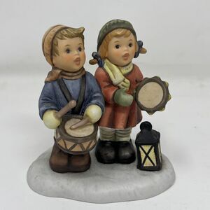 Vintage Goebel Berta Hummel Drumming for Joy BH58 Figurine 1998 Christmas Decor‎